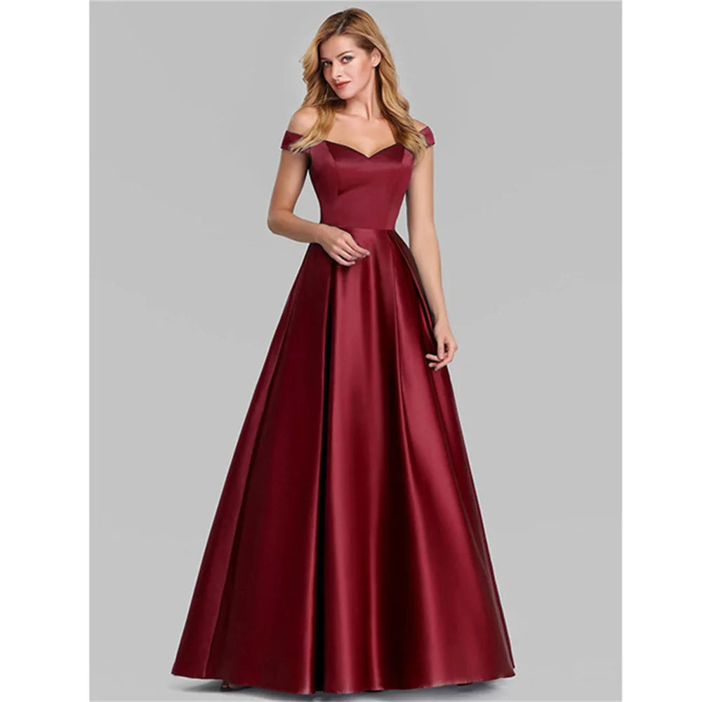 Robe de soirée élégante pour femmes, nouvelle collection, Sexy, col en v, taille haute, Maxi, Boutique, robes de bal, Quinceanera, 2023