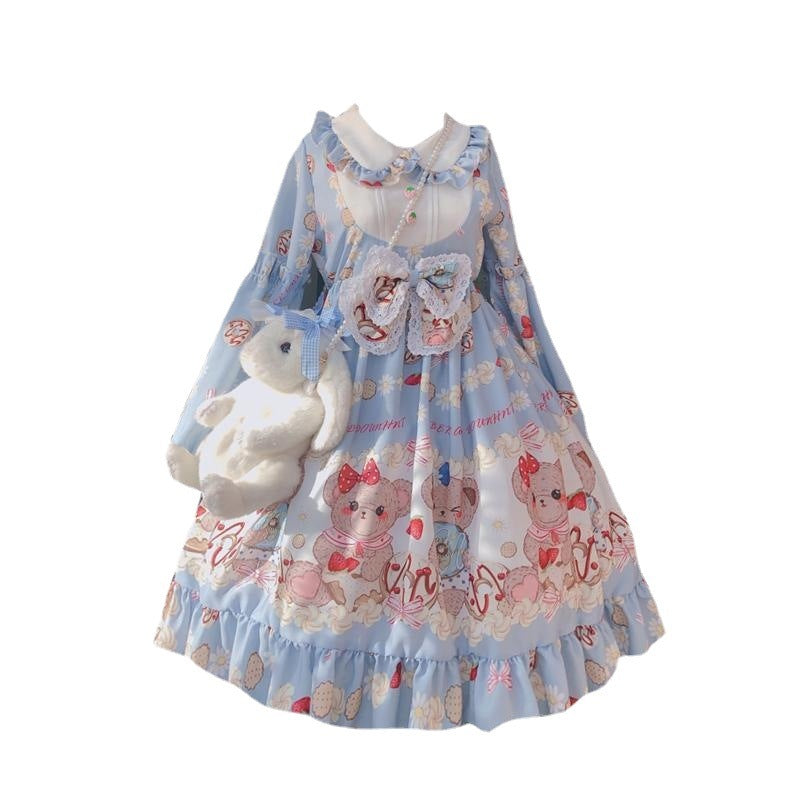 Jupe Lolita mignonne et douce pour fille, nouvelle jupe Lolita, robe de princesse