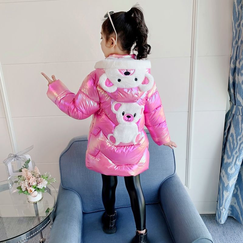 Children's Fashion Simple Warm Down Cotton Jacket