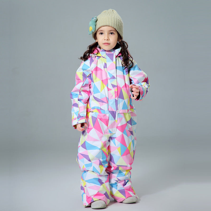 Children's Ski Suit One-piece Style