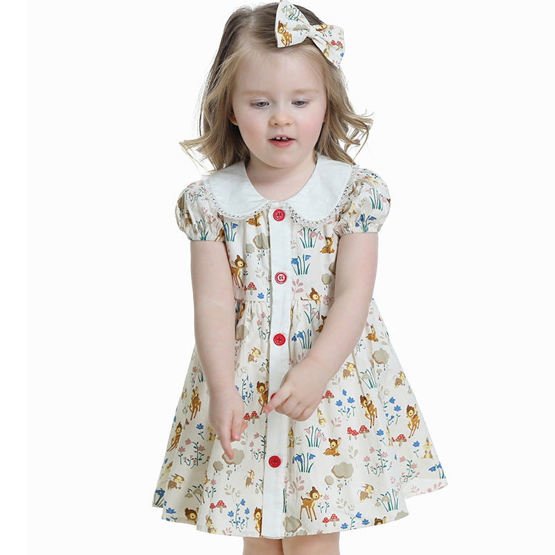 Jupe Florale Robe De Princesse Douce Et Mignonne