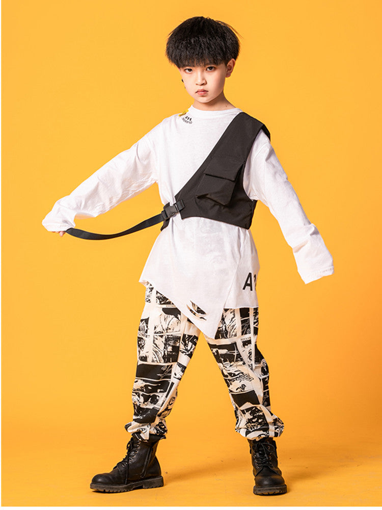 Children's Hip-hop Suits Hip-hop Personality Handsome Costumes