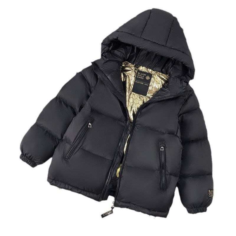 Doudoune tendance pour enfants Black Gold la plus vendue