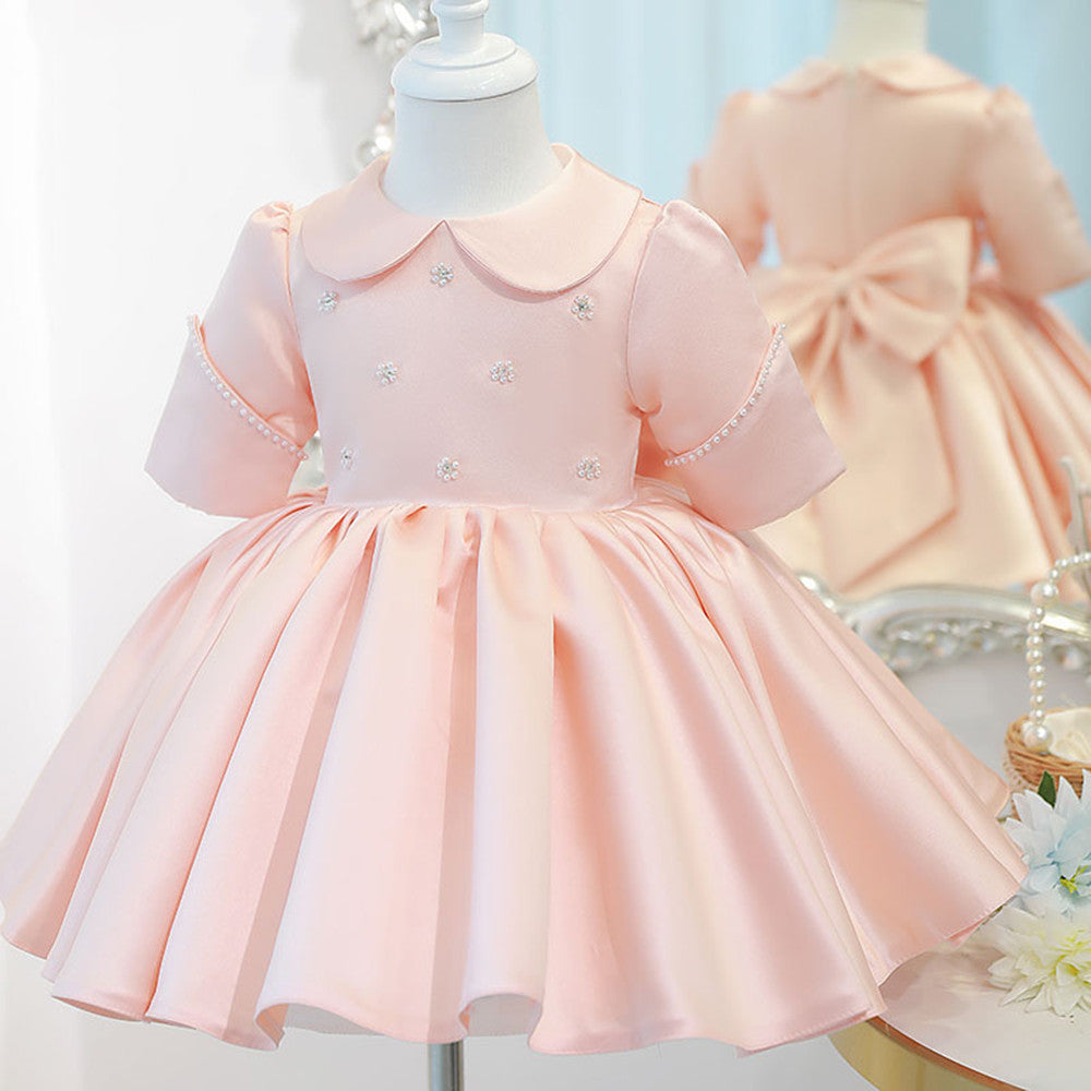 Robe de petite hôte jouant du piano pour fille