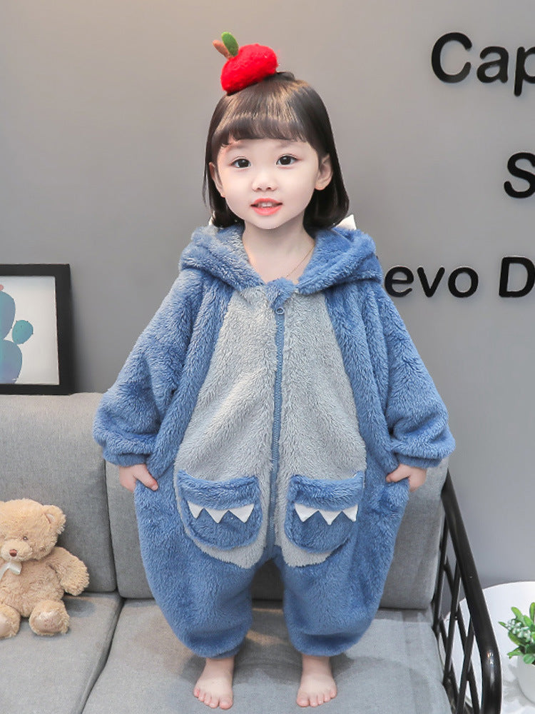 Girls Fashion Casual Facecloth Loungewear Pajamas