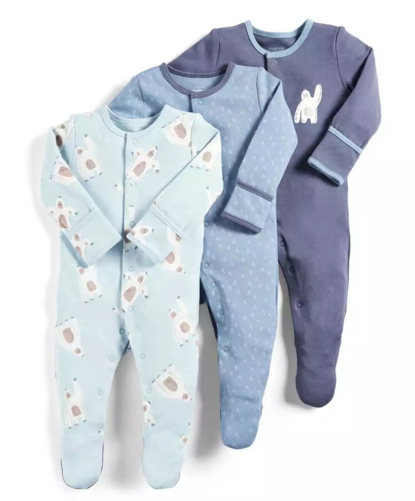 Three-piece Baby Foot-wrapped One-piece Long-sleeved Fart Dress Gift Box