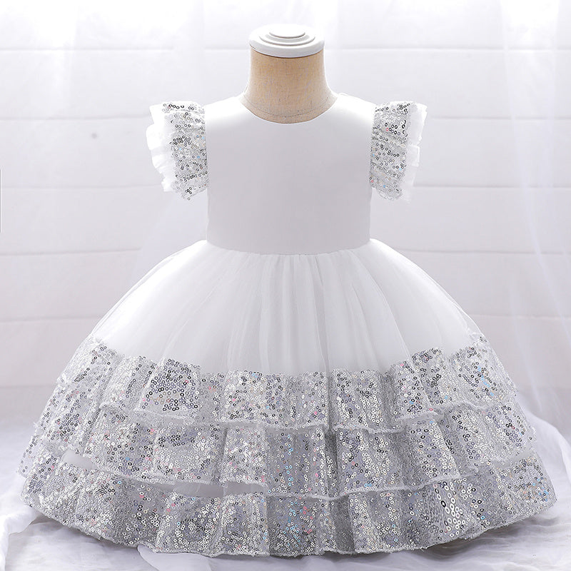 Robe à paillettes pour enfants Performance Mesh