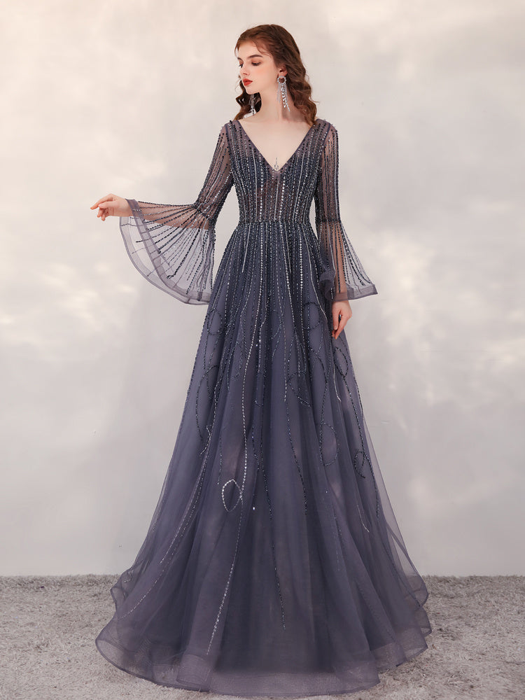 Robe de soirée Banquet de tempérament de luxe haut de gamme