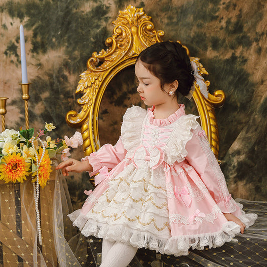 Robe de princesse pour filles, jupe espagnole, jupon pour bébé