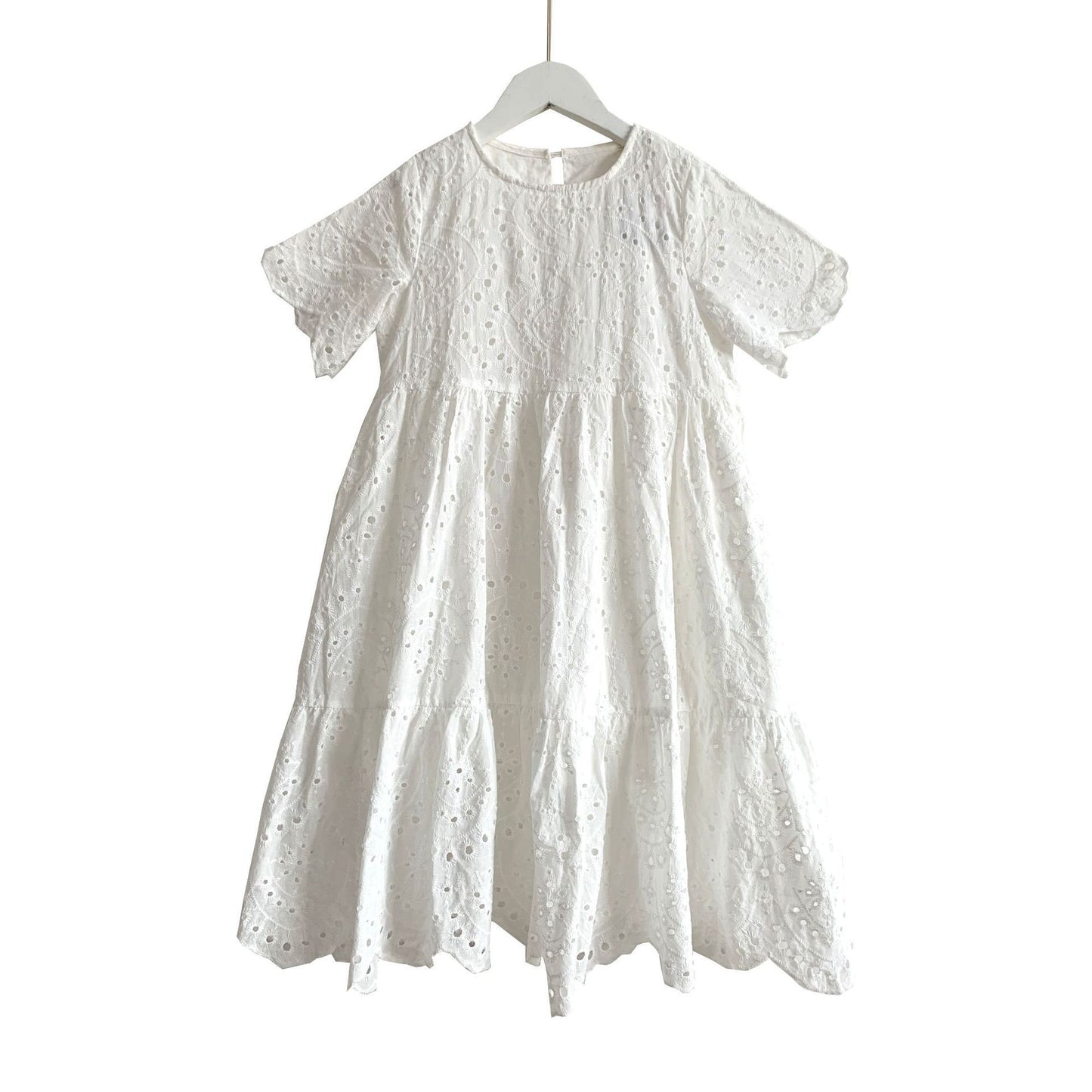 Robe d'été en coton pour filles, nouveau style, grands enfants