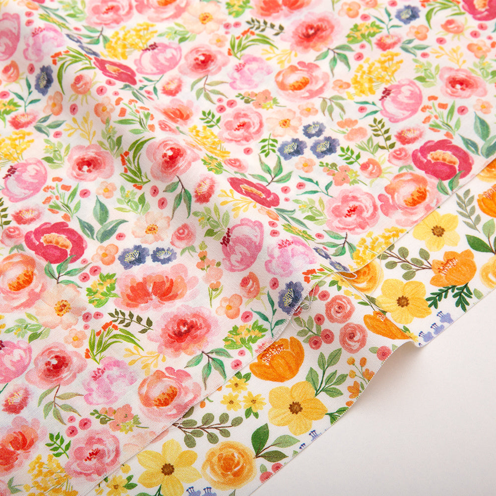 Vêtements pour bébés Tissu Jupe Chemise Coton Floral