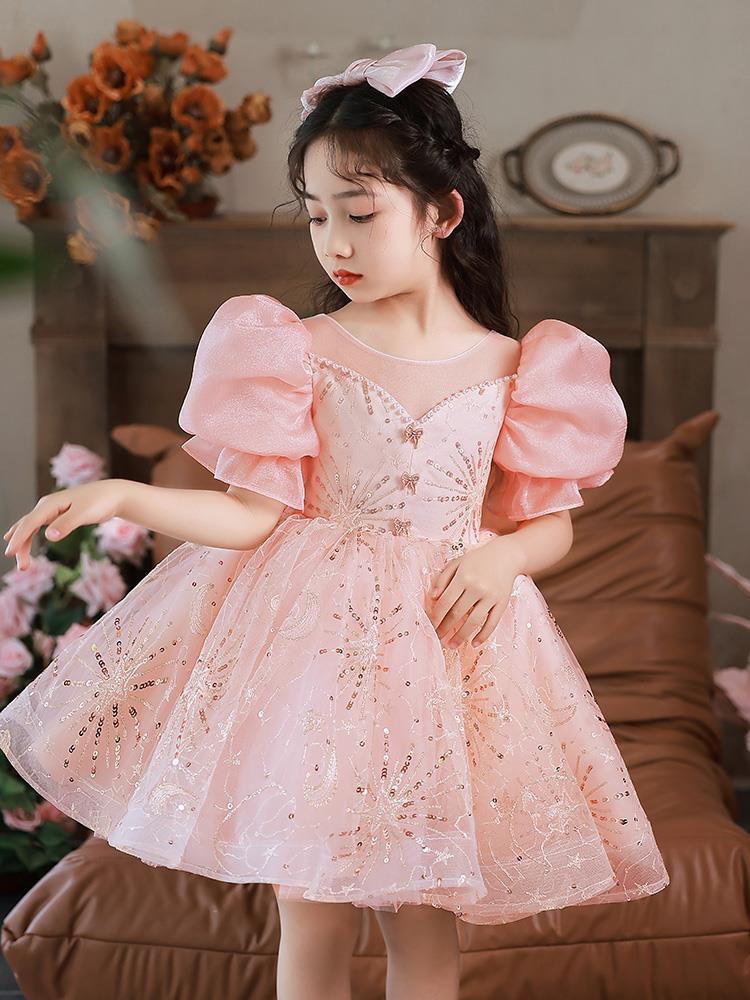 Robe de mariée créative mignonne et simple pour fille