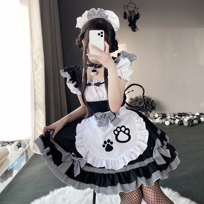 Lindo vestido de Halloween disfraz de cosplay de lolita