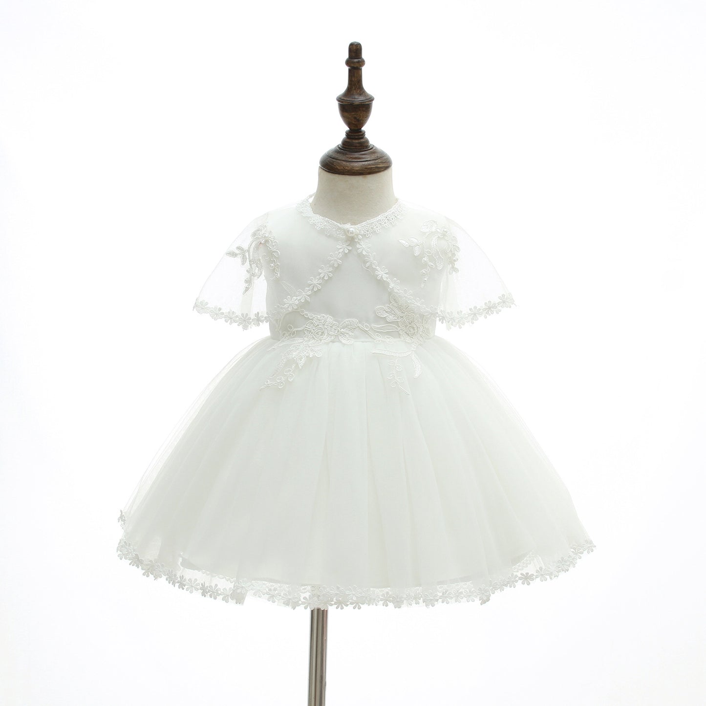 Baby Girl Children's One Year Old Full Moon Wedding Dress