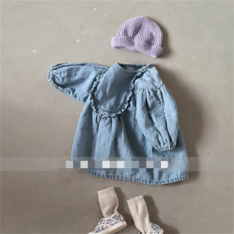 Autumn New Women's Baby Cute Lace Dress