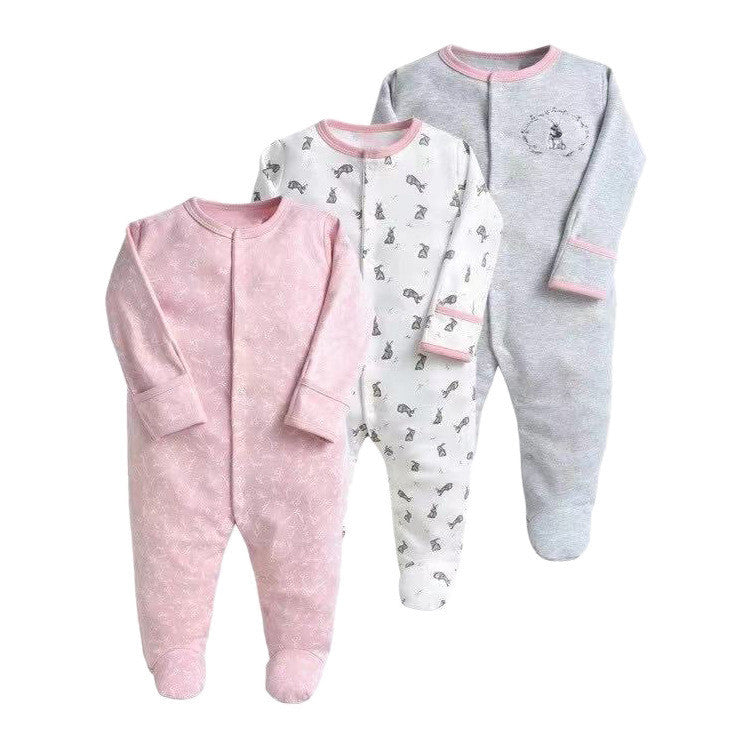 Baby Clothes Three Piece Gift Box Full Moon Dress