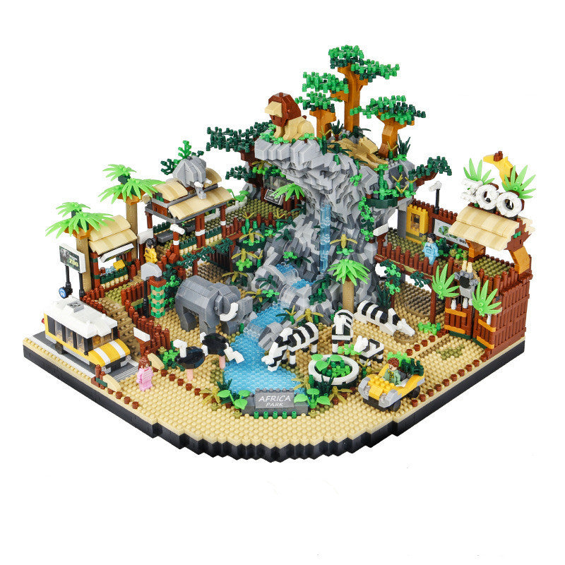 Animal Desert Park edificio modelo diamante juguetes educativos