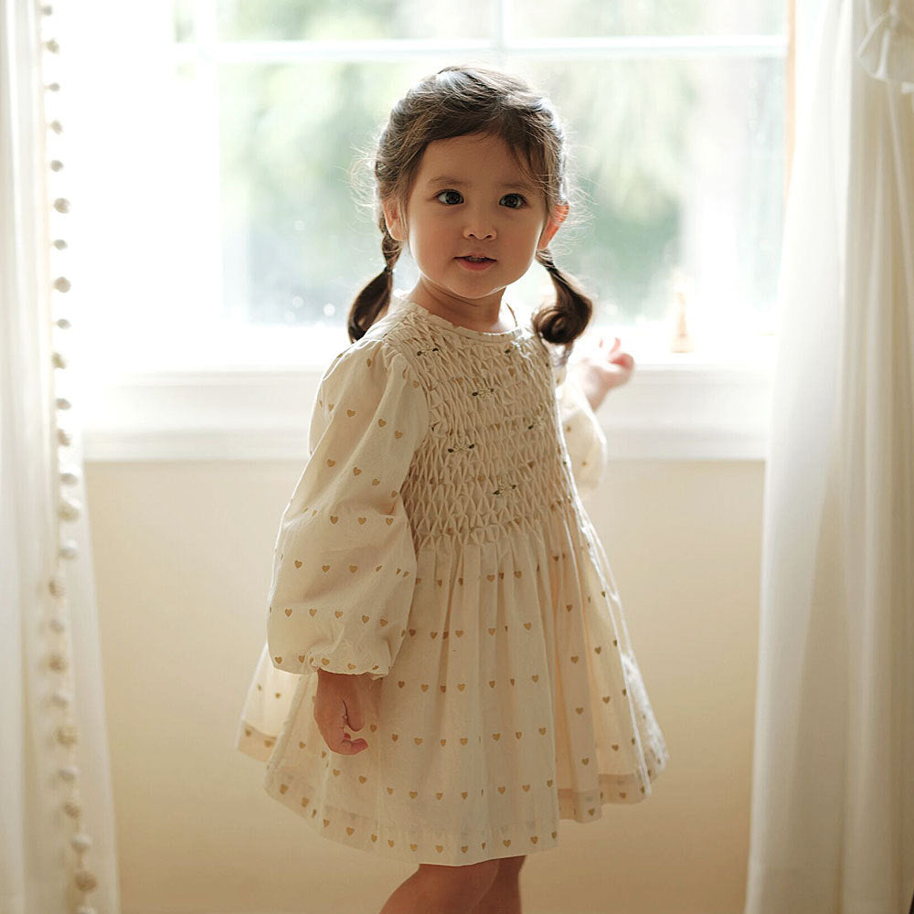 Robe douce princesse brodée à la main pour filles