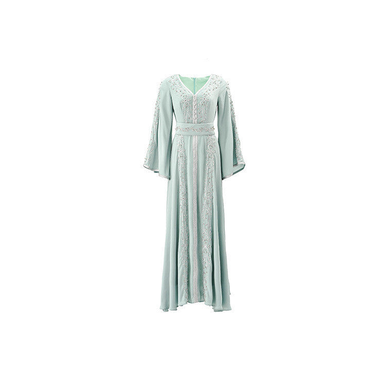 Women's Temperament Leisure Embroidery Dress