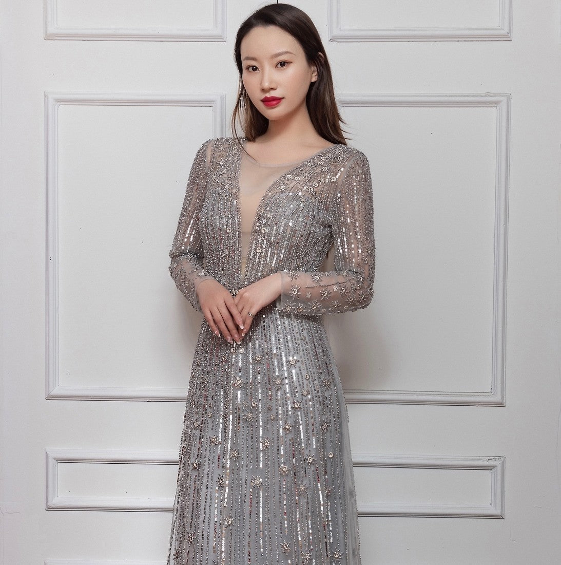 High-end Slim Banquet Wedding Dress