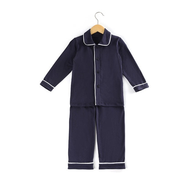 Vêtements classiques de noël pour enfants, coton doux, couleur unie, mignon rouge