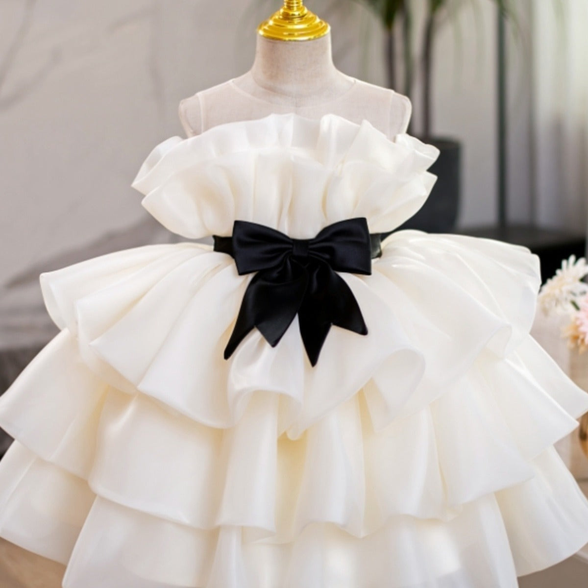 Children One Year Old Birthday Princess Dress