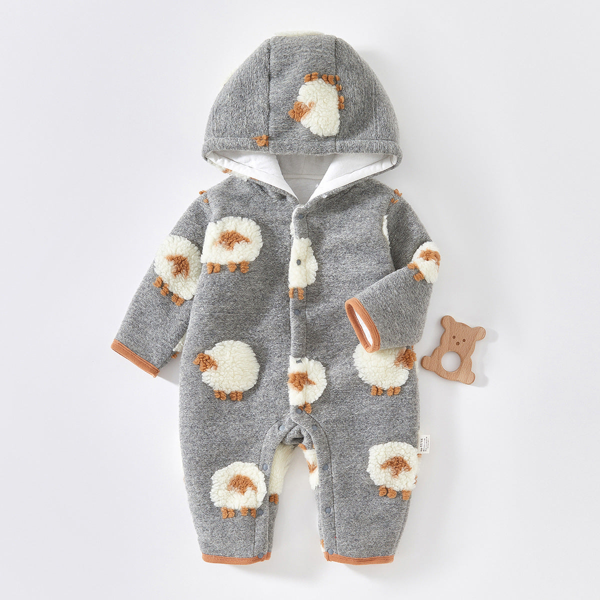 Baby Jumpsuit Autumn And Winter Thickened Warm