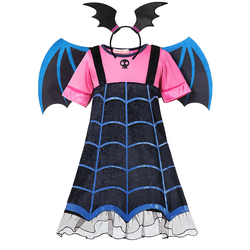 Robe sans manches Halloween Vampire pour fille