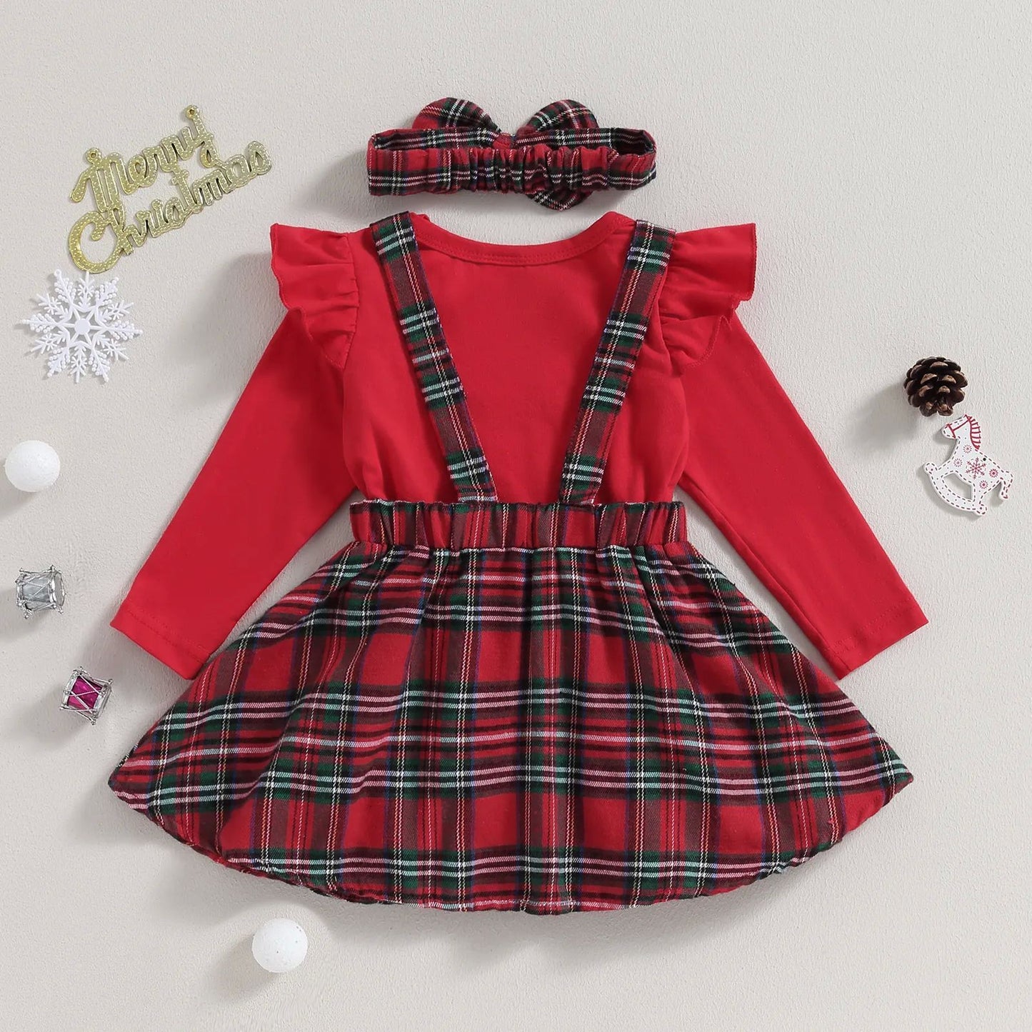 Vêtements de Noël pour bébé fille nouveau-né