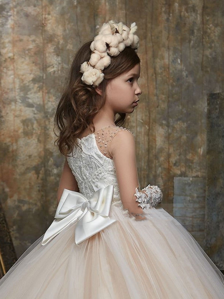 Robe de soirée Tutu en Tulle pour filles, modèle d'anniversaire, défilé