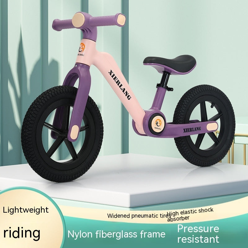 Vélo d'équilibre pliable pour enfants, sans pédales