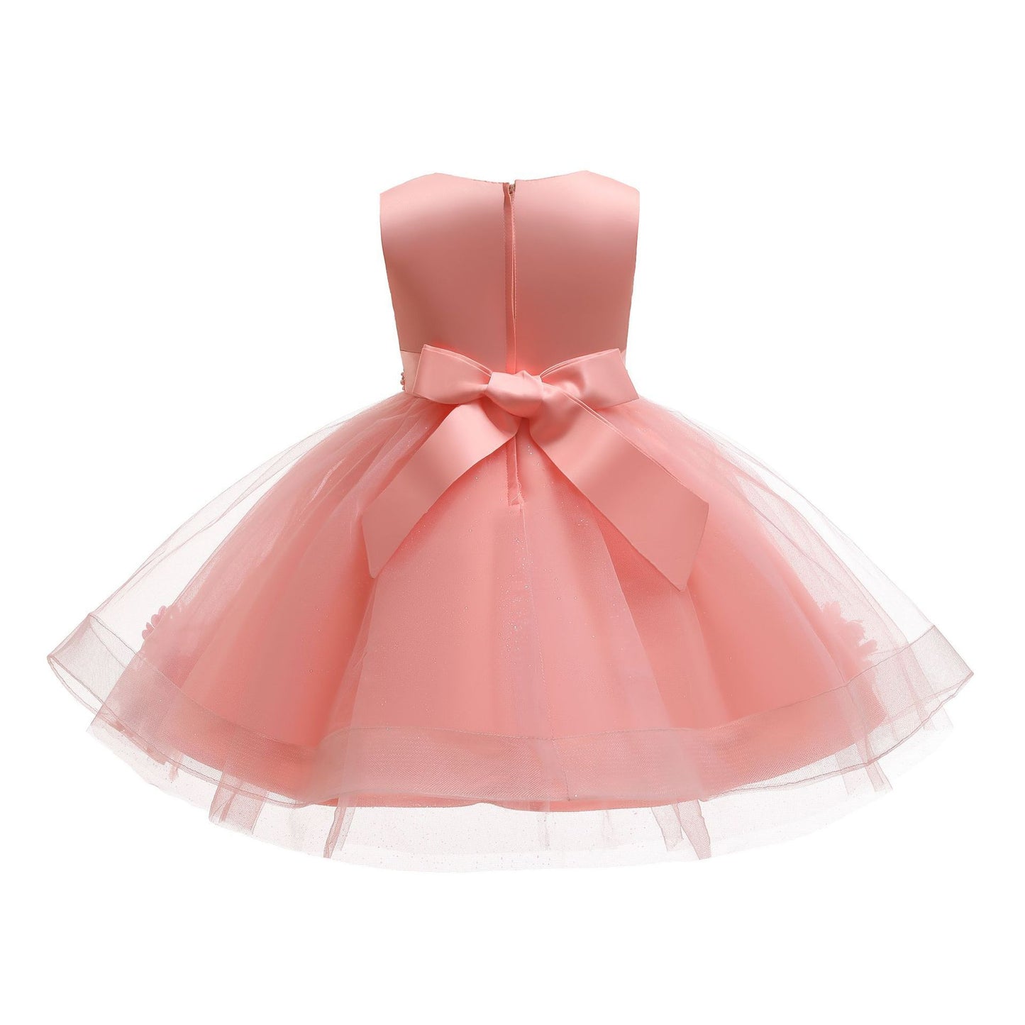 Tutu Skirt Girls Birthday Piano Performance Princess Dress