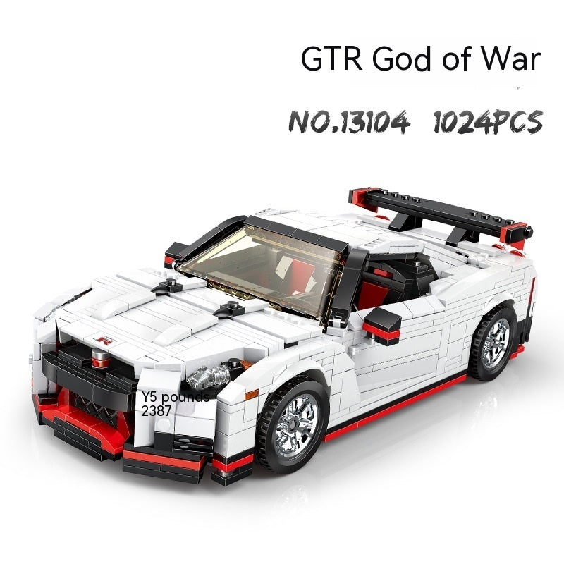 GTR Racing enfants bricolage assemblé blocs de construction jouets