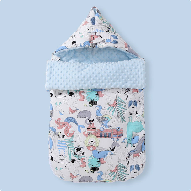 Sac de couchage enfant sautant anti-surprise en coton pour bébé