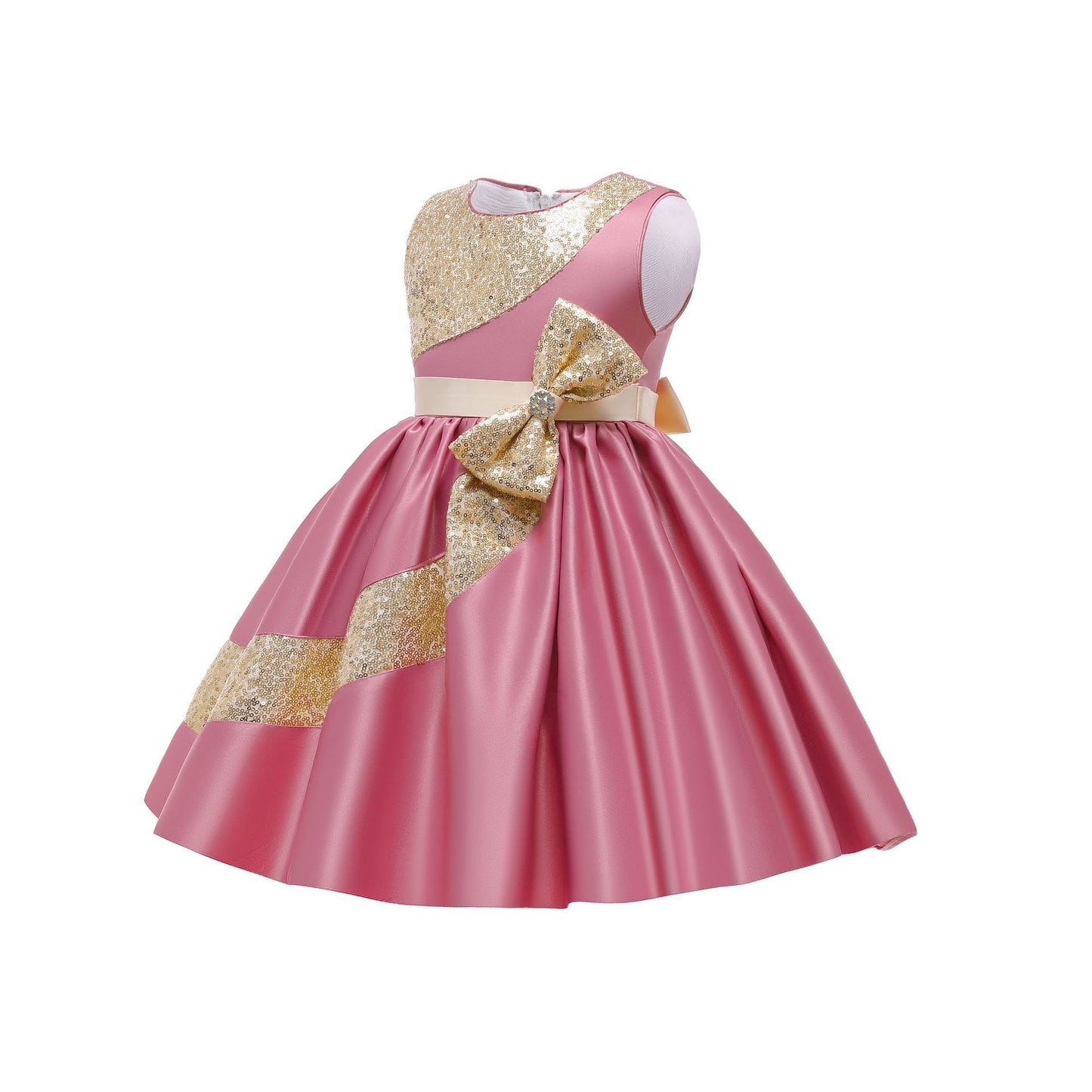 Robe de Performance de Piano pour filles, robe d'enfant, robe de demoiselle d'honneur