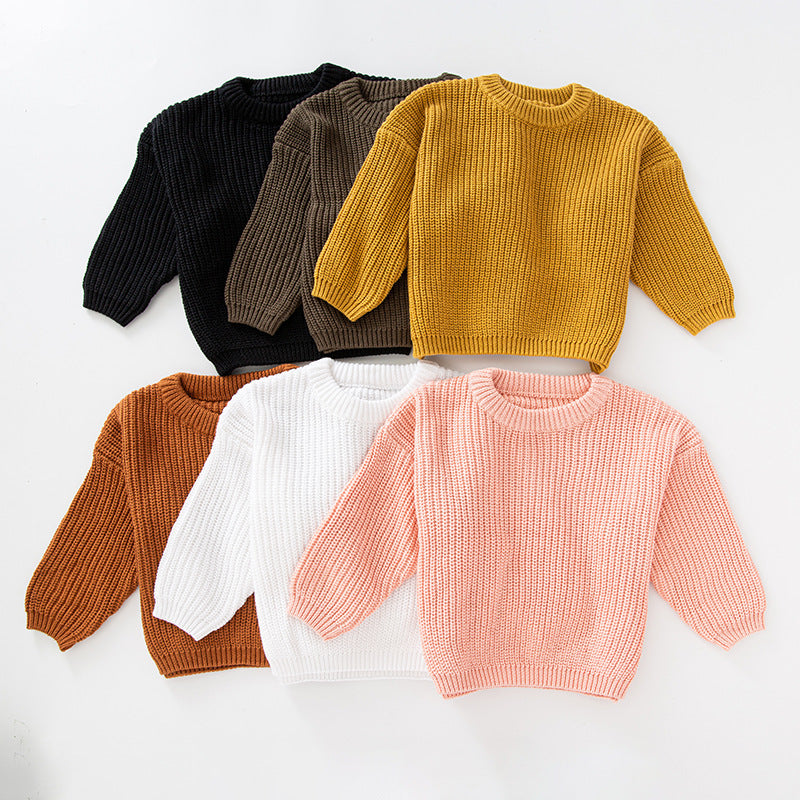 Hot Selling Children's Clothing Pullover Knitting Sweater