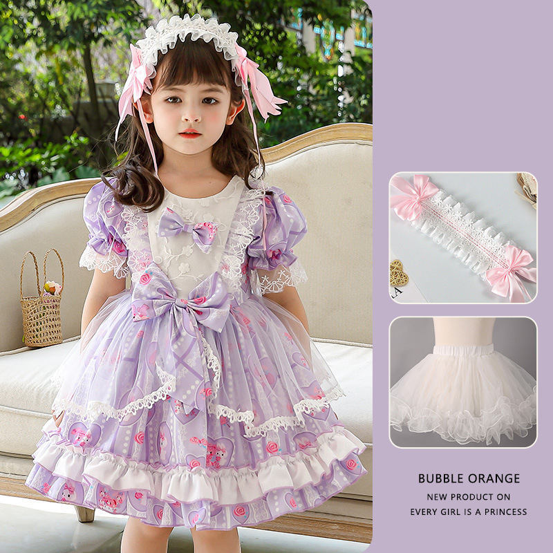 New Hot Sell Girls' Lolita Puffy Dress