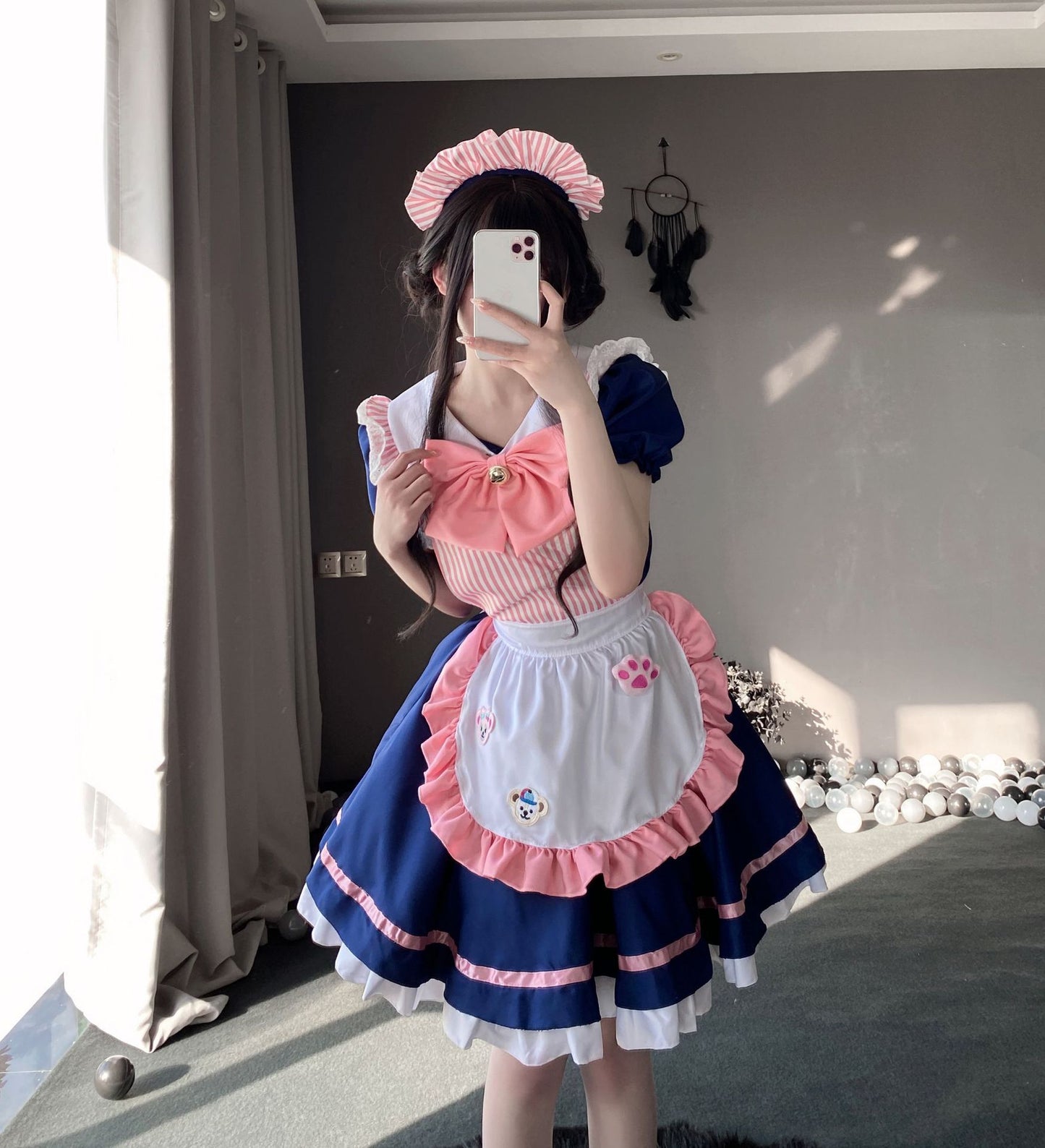 Jolie robe d'Halloween, Costume de Cosplay Lolita