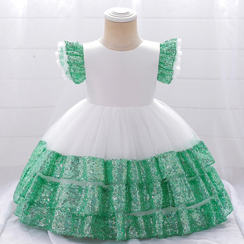 Robe à paillettes pour enfants Performance Mesh