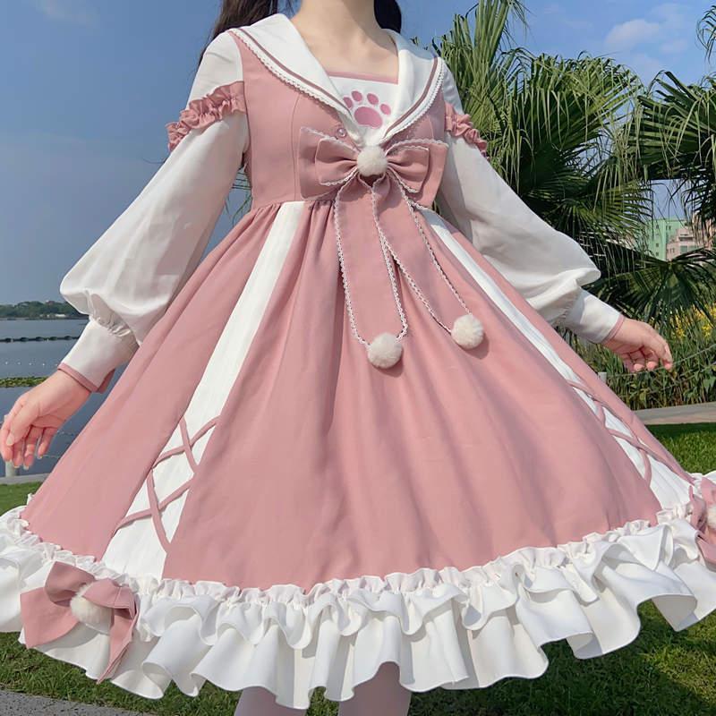 Japanese Cute Soft Girl Lolita Dress