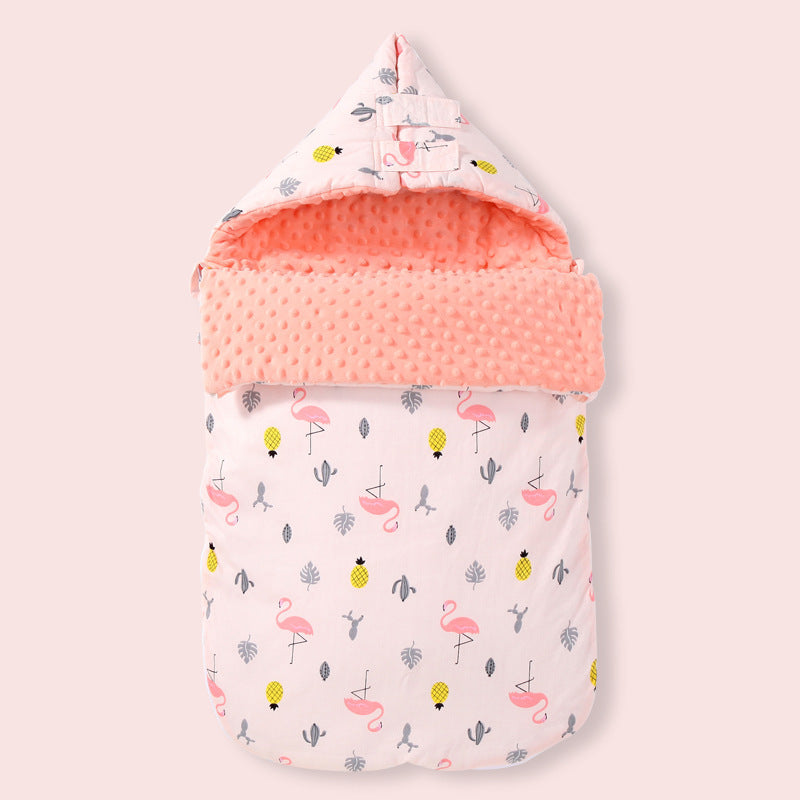 Sac de couchage enfant sautant anti-surprise en coton pour bébé