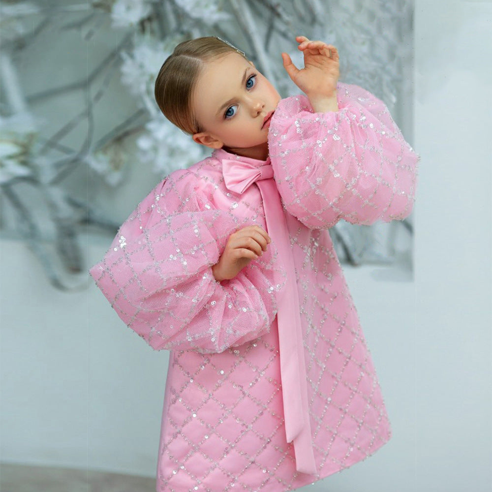 Robe de princesse pour bébé fille d'un an