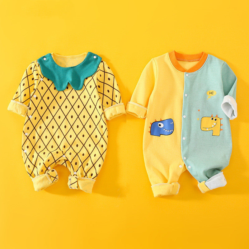 2 Pieces Of Cotton Newborn Jumpsuit