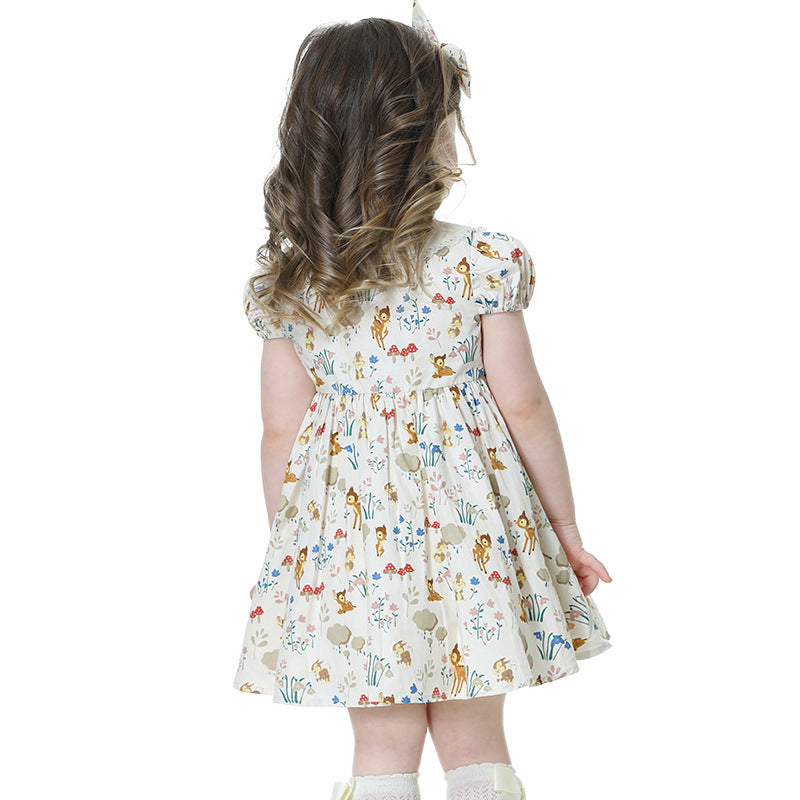 Jupe Florale Robe De Princesse Douce Et Mignonne