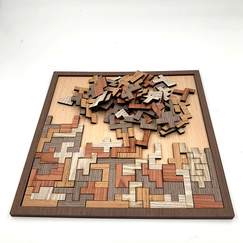 Puzzle de blocs intelligents en bois super difficile