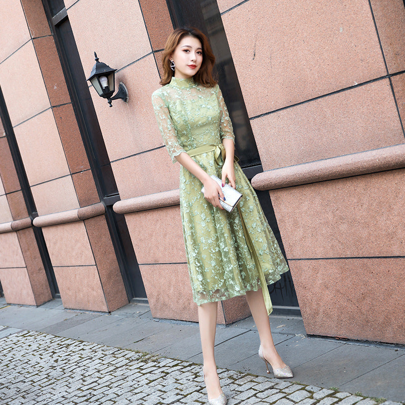 Evening Dress Slimming Dress Daily Style