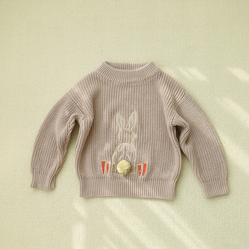 INS Style Pure Cotton Autumn And Winter Children's Top