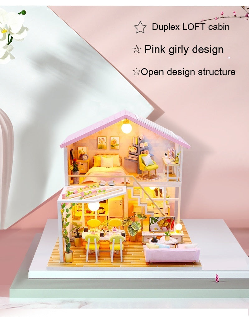 DIY Cottage Honey Time Creative Manual Assembly Model