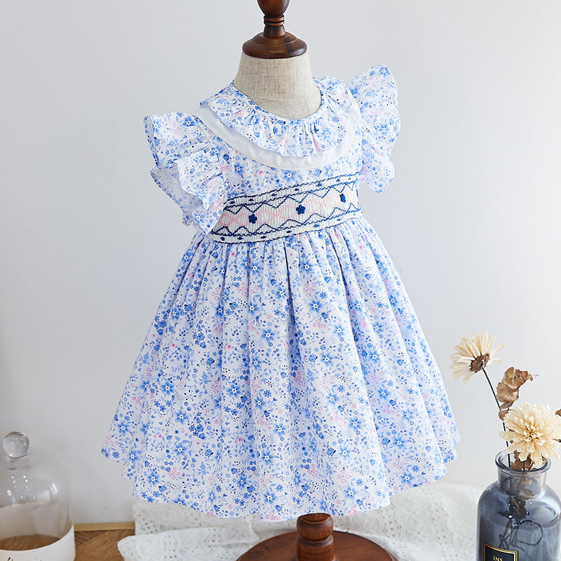 Girls Cut Flower Dress For Children