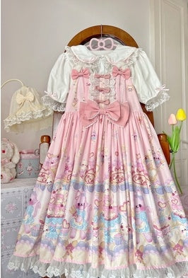 Lolita Suspenders Cute Jsk Dress Sugar Girl